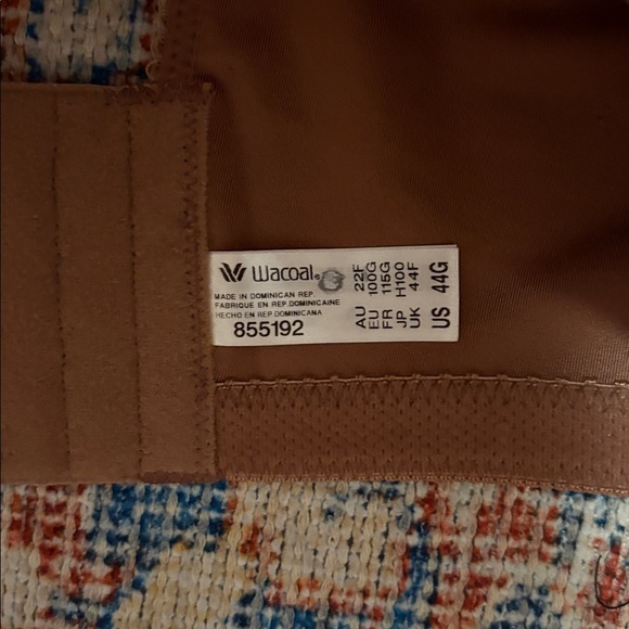 Wacoal Basic Beauty Full Figure Seamless Underwire Bra SZ 44G NWT - Picture 4 of 5